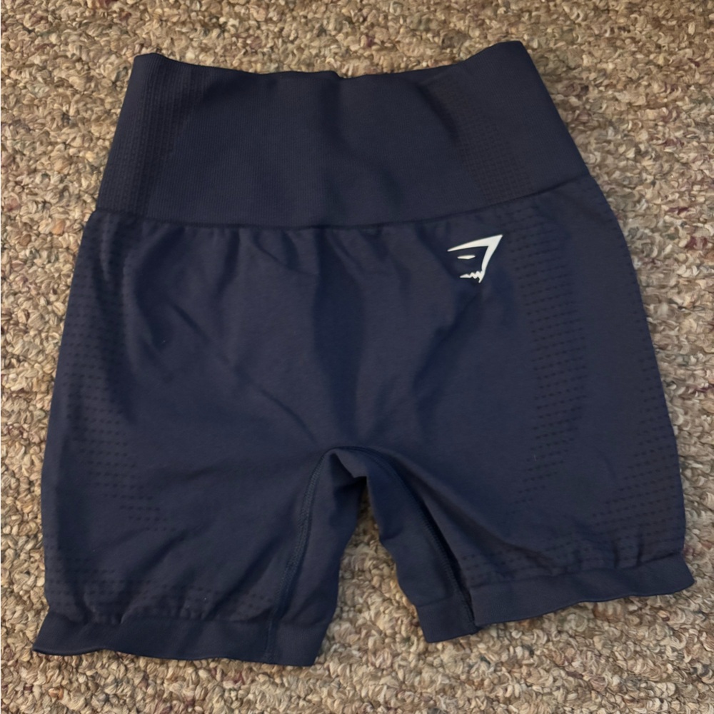 Gymshark Dark Blue Women’s Athletic Shorts